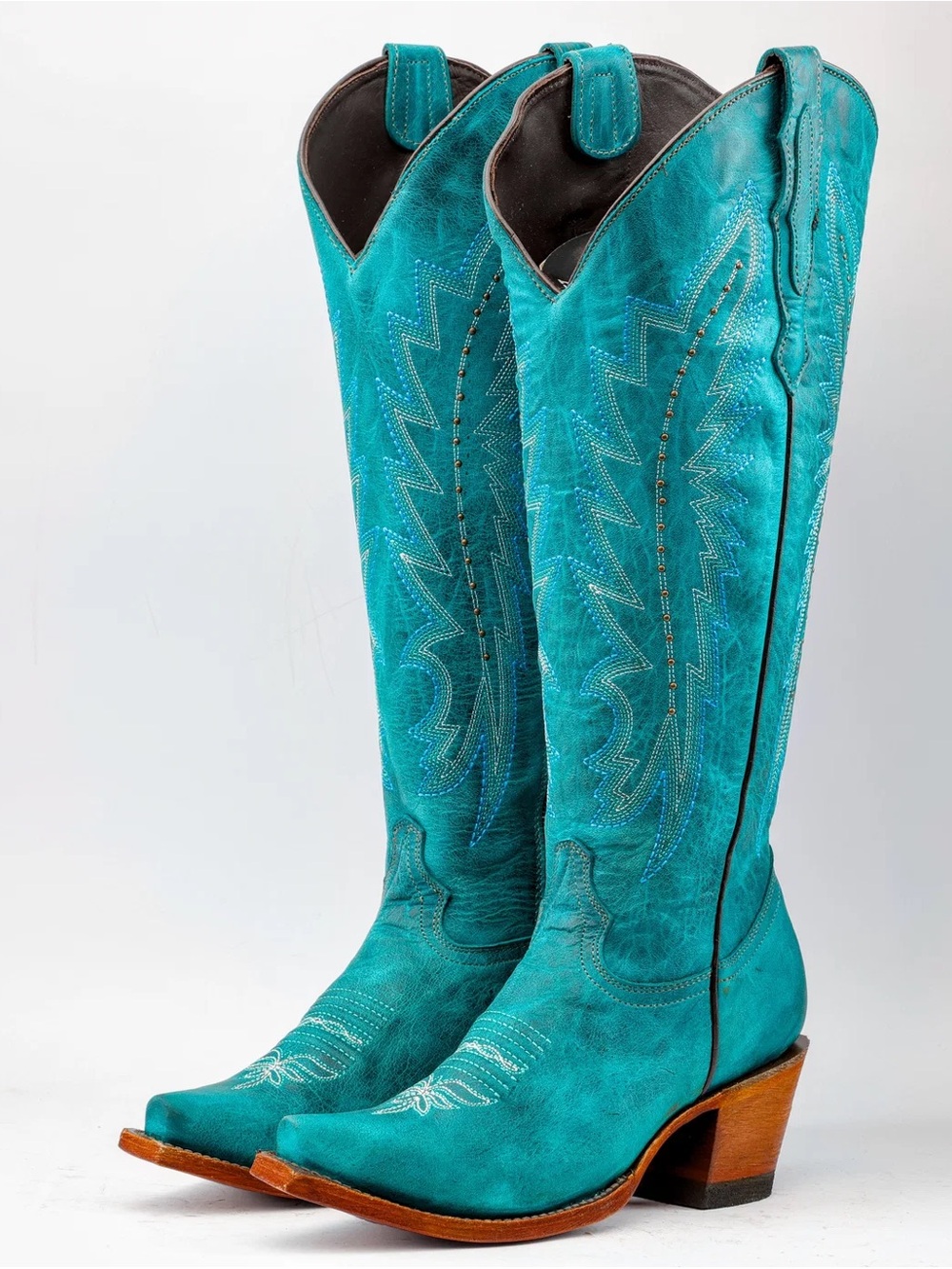 Turquoise Western Cowgirl Boots